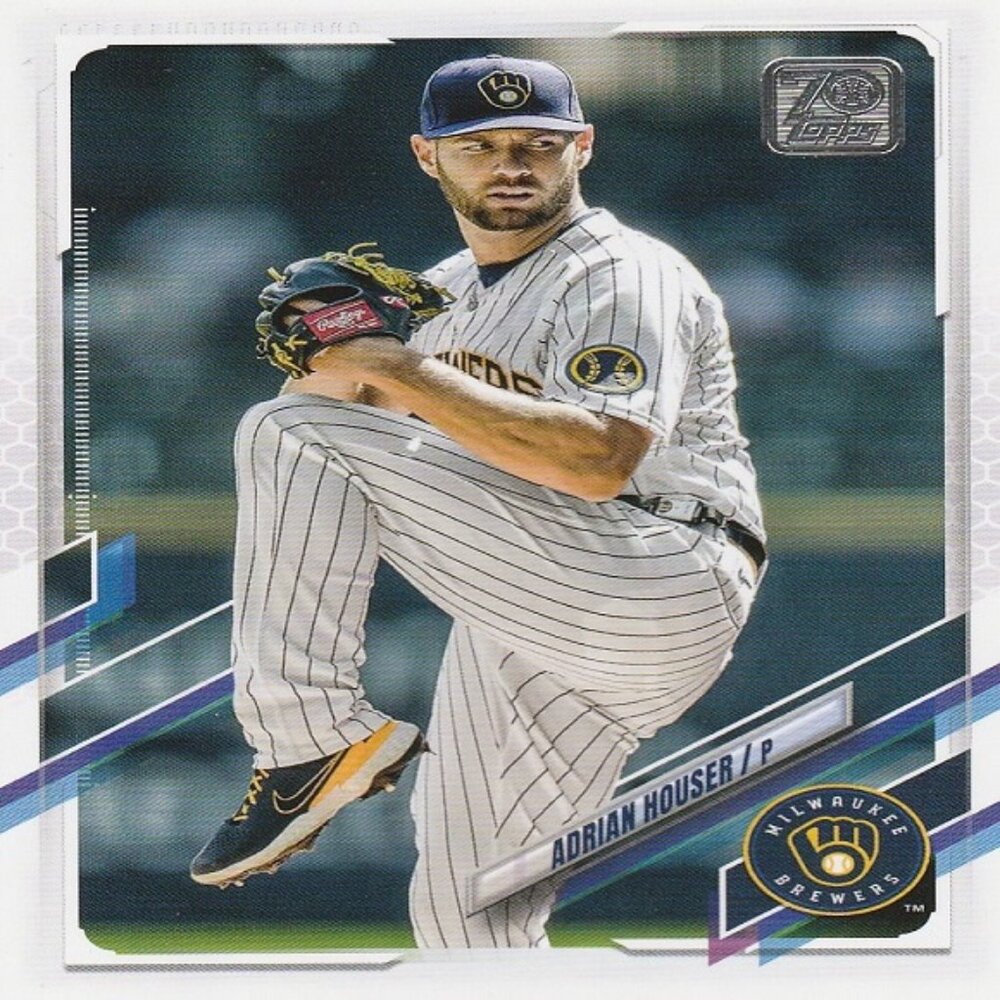 Adrian Houser - 2021 Topps 70th Update Series Card